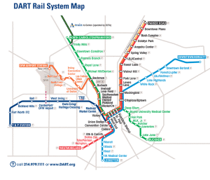 dart rail map