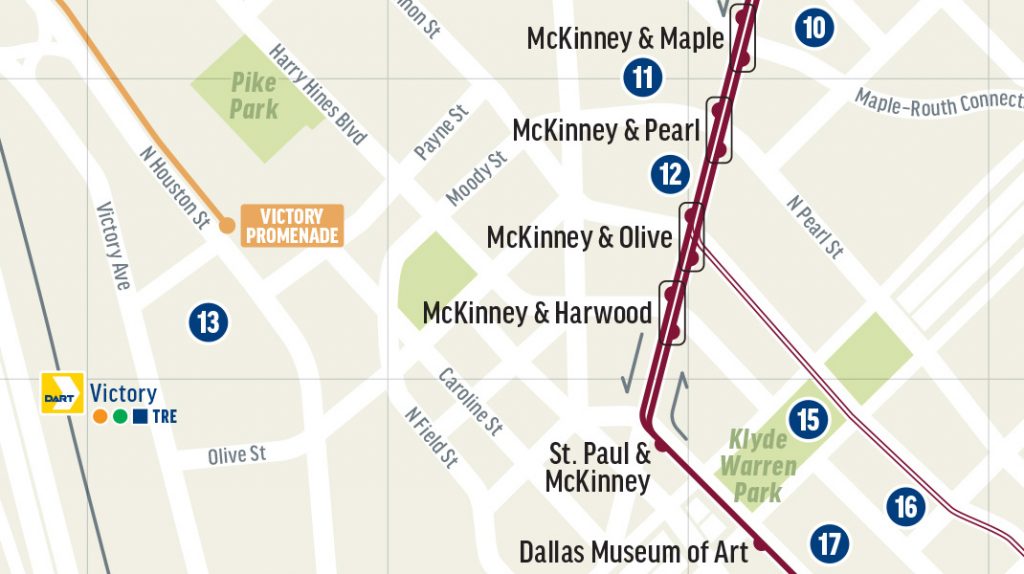 Mckinney avenue trolley