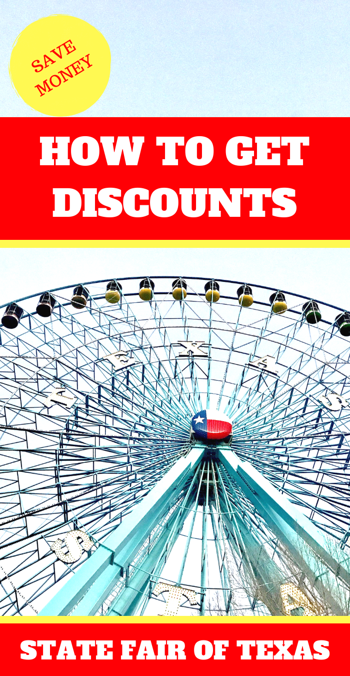 How To Get Discounts at the State Fair of Texas #dallastexas #visitdallas #statefairoftexas #texans #discounts #savemoney