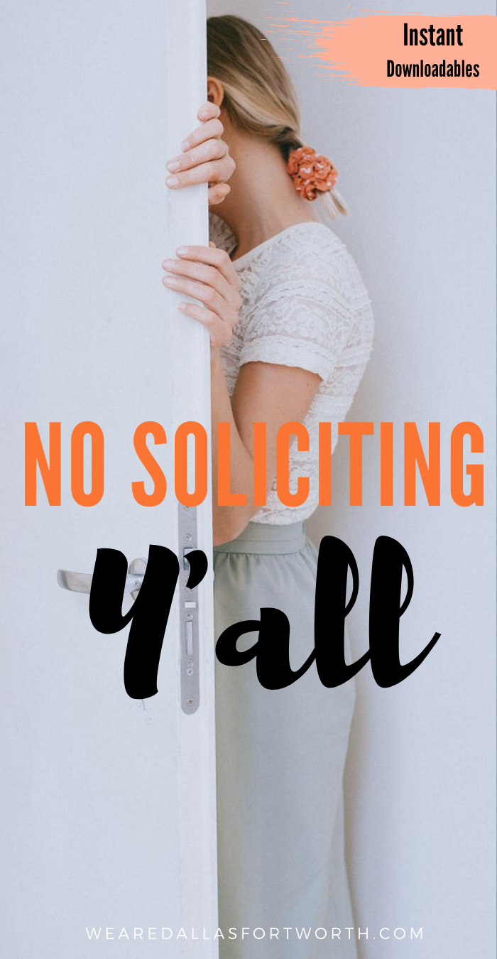 No Soliciting Download