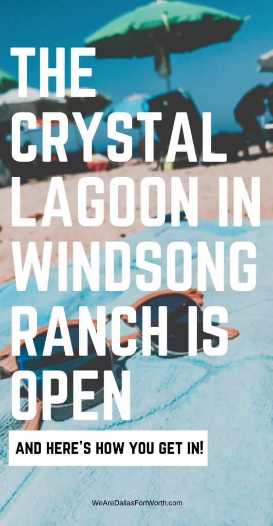 The Crystal Lagoon in Windsong Ranch is Open. Everyone wants to take a swim across this GIANT pool - here's how you get in!