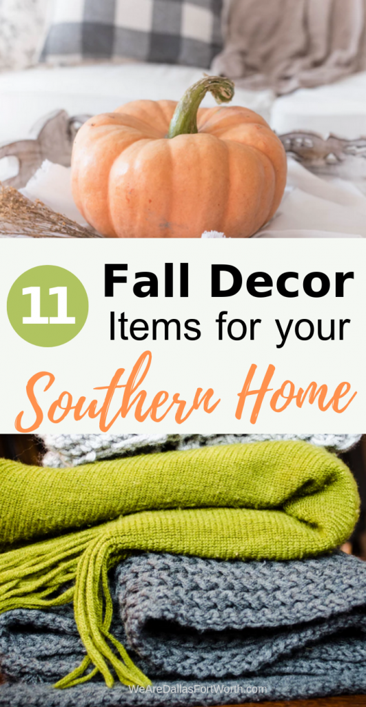 11 Fall Decor items for your Southern home - such a dose of cozy