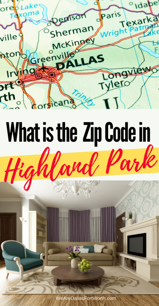 zip code for highland park texas