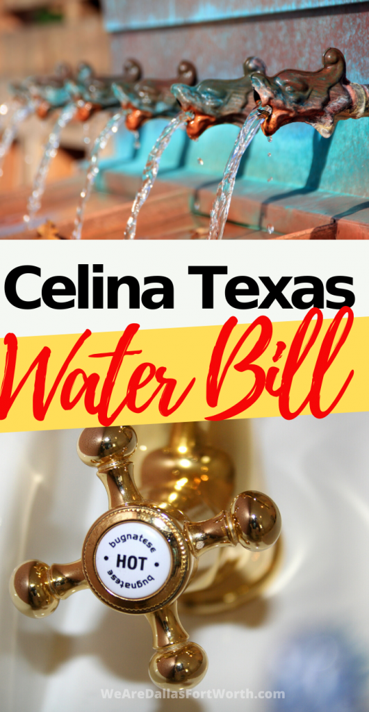 Celina Texas Water Bill