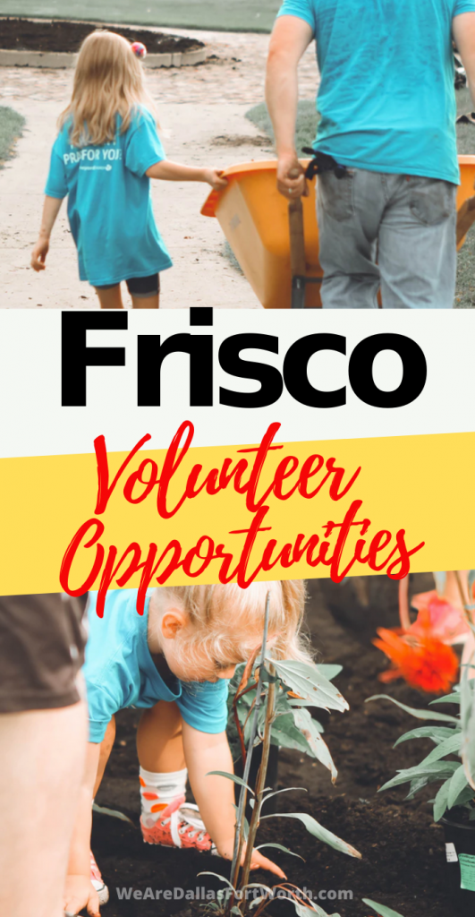 frisco texas volunteer opportunities