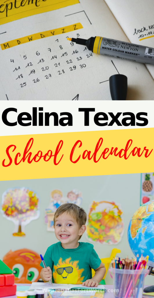 Celina Texas school calendar