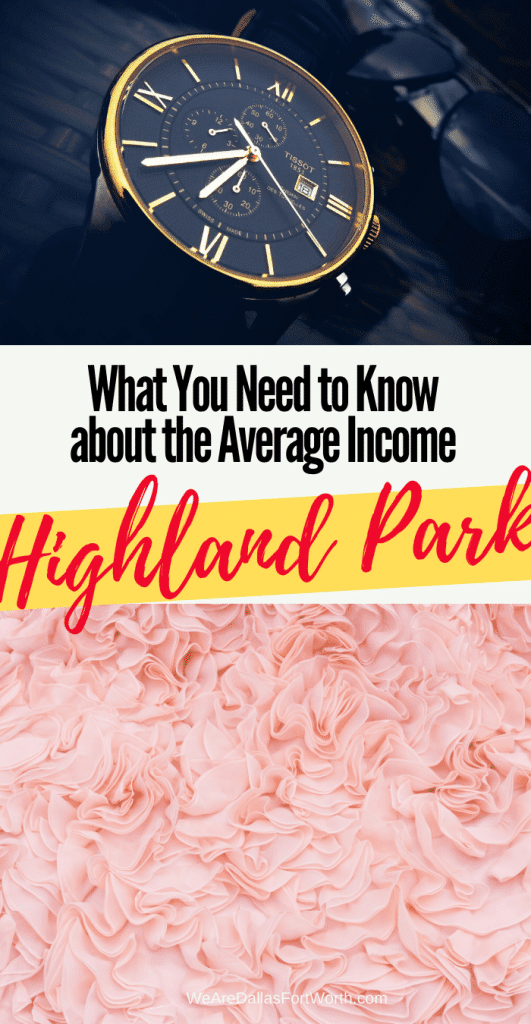 highland park tx average income