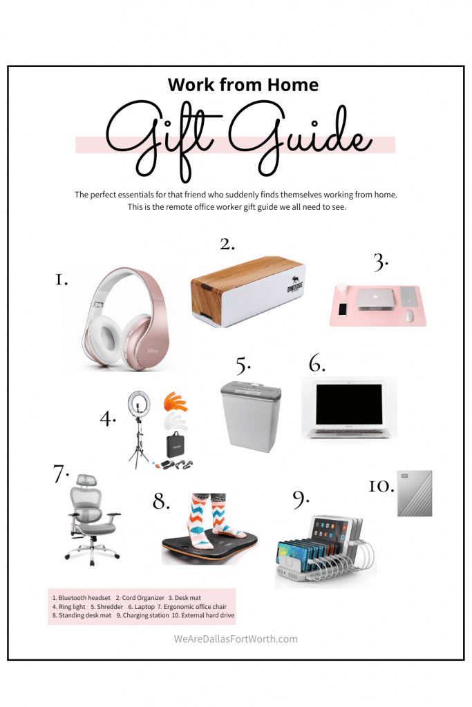 The Essential Work from Home Gift Guide (and checklist) - We Are Dallas  Fort Worth