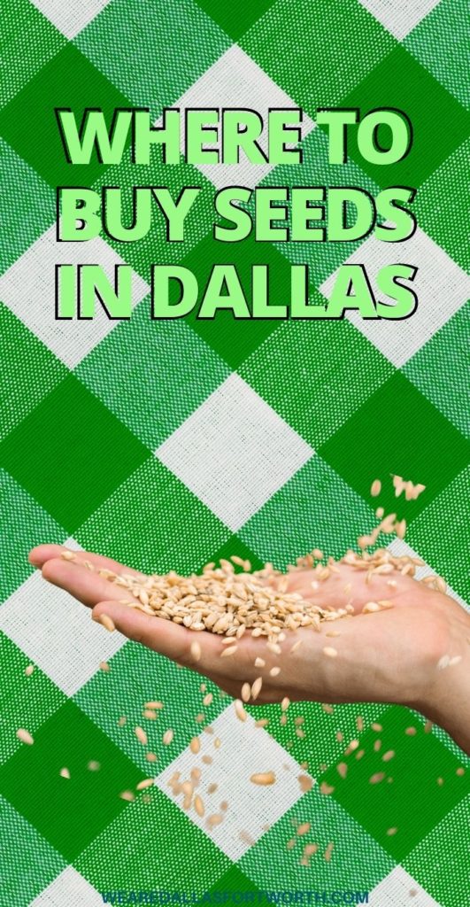 WHERE TO BUY SEEDS IN DALLAS